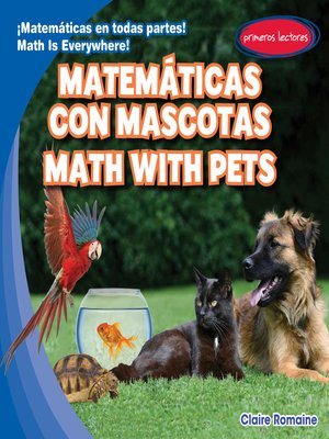 Matemáticas con mascotas / Math with Pets - ebook